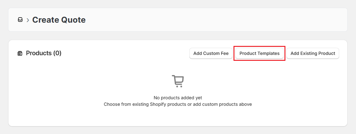 OrderPilot Create Quote-Click Product Templates Screenshot of OrderPilot Create Quote-Click Product Templates