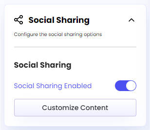 Social Sharing