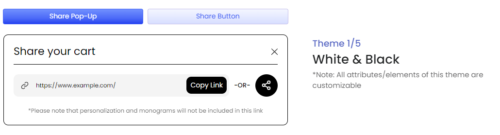 White &amp; Black Theme